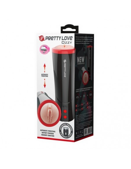 Masturbator Z Wibracjami Ozzy Automatic Thrusting 3 Levels - Masturbatory i Sztuczne pochwy - 8