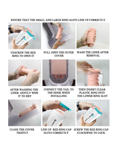 Stymulujący Masturbator Niepowtarzalne Odczucia - Masturbatory i Sztuczne pochwy - 7