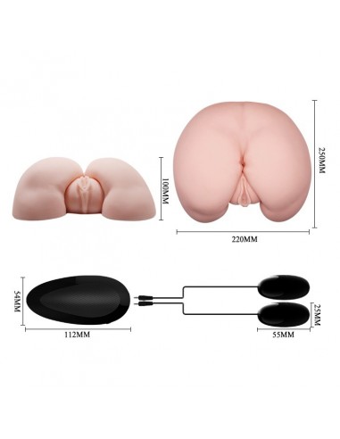 Piękny Tyłeczek I Sztuczna Cipka Z Wibracjami - Masturbatory i Sztuczne pochwy - 9