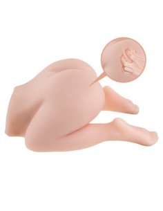 Duży Wypięty Tyłek Z Mokrą Cipką Nóżkami I Wibracjami - Masturbatory i Sztuczne pochwy - 1 2