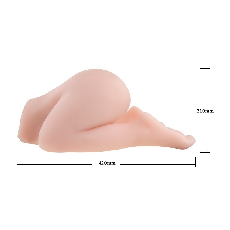 Masturbator Passion Lady z wibracją o wymiarach 80 x 25 x 15 cm - 5
