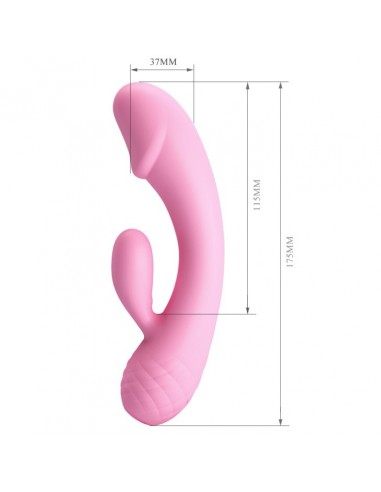 Giętki i Miękki Wibrator Króliczek RON 12 Funkcji - Wibratory Króliczki - 3