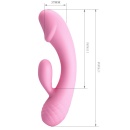 Wibrator Rabbit Ron 12 trybów, podwójna stymulacja, 17,5 cm - 3