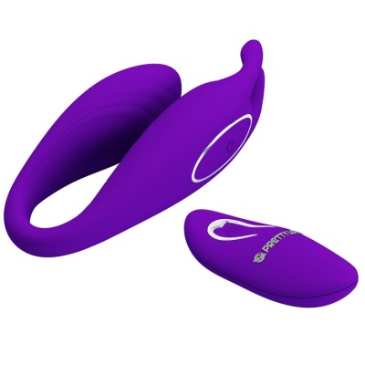 Wibrator dla par Bill - 12 funkcji wibracji, pilot, 19 cm - 1 2