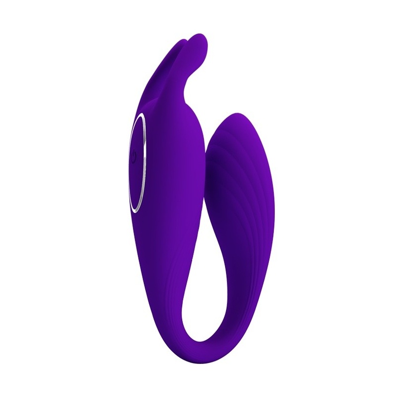 Wibrator dla par Bill - 12 funkcji wibracji, pilot, 19 cm - 4