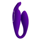 Wibrator dla par Bill - 12 funkcji wibracji, pilot, 19 cm - 4