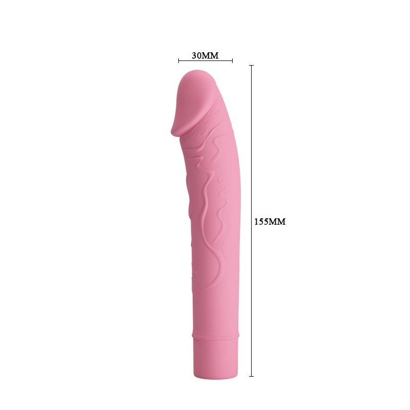 Wibrator VIC 18 cm z 10 funkcjami wibracji i elastycznym trzonem - 4
