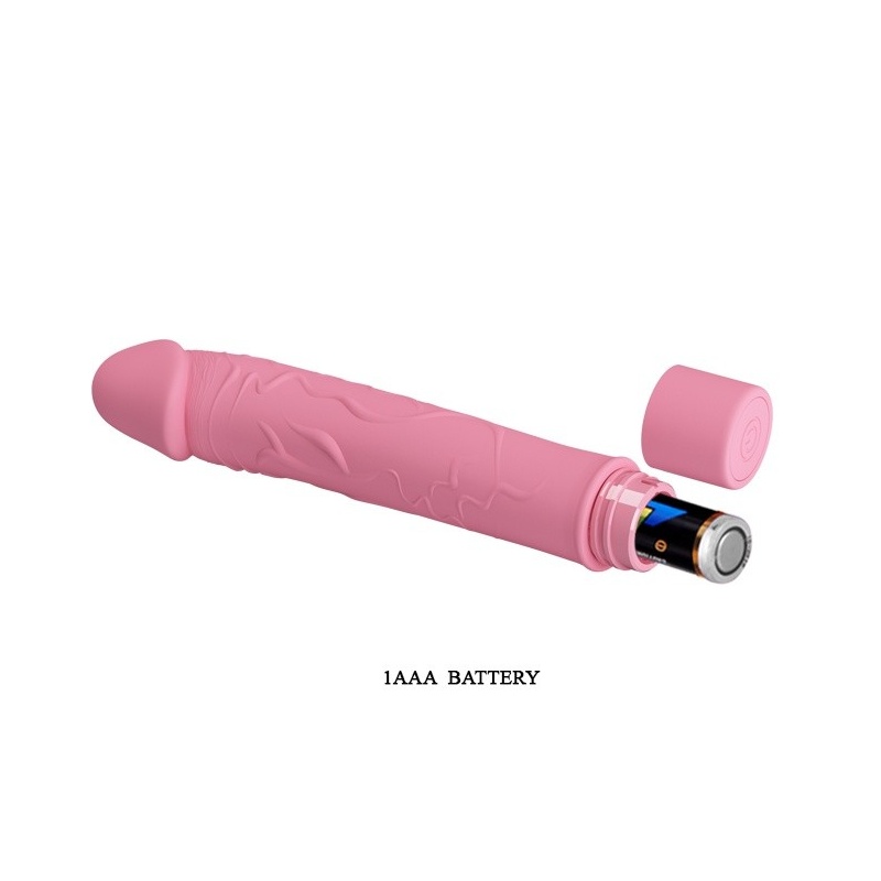 Wibrator VIC 18 cm z 10 funkcjami wibracji i elastycznym trzonem - 5