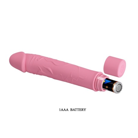 Wibrator VIC 18 cm z 10 funkcjami wibracji i elastycznym trzonem - 5