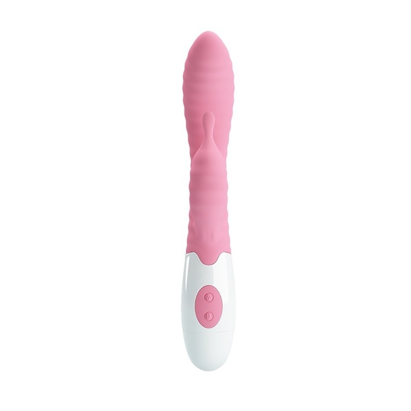Wibrator HYMAN z 30 funkcjami wibracji i zakrzywioną głowicą, 20 cm - 2