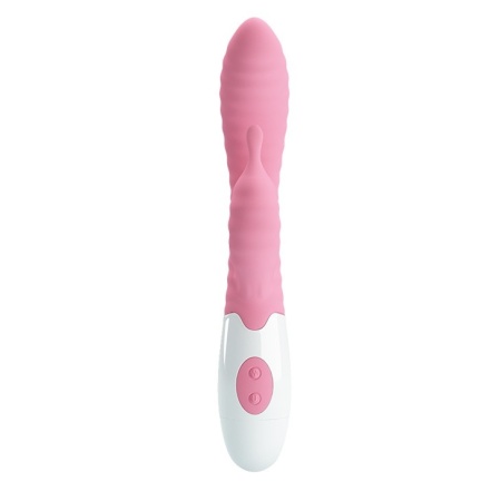 Wibrator HYMAN z 30 funkcjami wibracji i zakrzywioną głowicą, 20 cm - 2