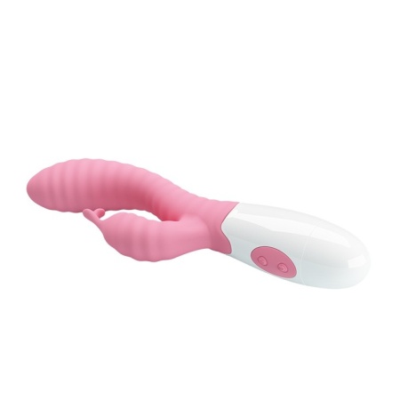 Wibrator HYMAN z 30 funkcjami wibracji i zakrzywioną głowicą, 20 cm - 3