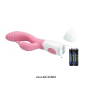 Wibrator HYMAN z 30 funkcjami wibracji i zakrzywioną głowicą, 20 cm - 6