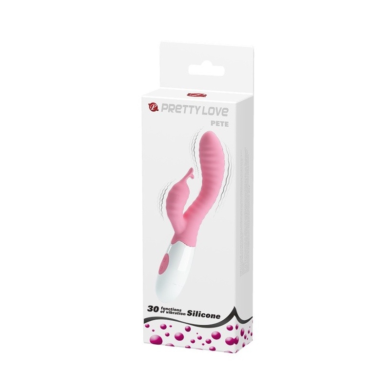 Wibrator HYMAN z 30 funkcjami wibracji i zakrzywioną głowicą, 20 cm - 7