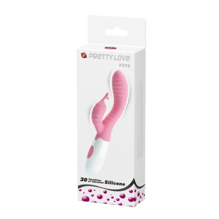 Wibrator HYMAN z 30 funkcjami wibracji i zakrzywioną głowicą, 20 cm - 7