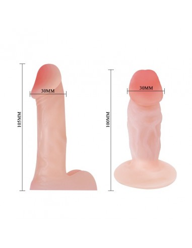 Dildo Na Pasku Baile - Jessica Strap-On - Strap-ony, dilda na pasku bez wibracji - 6