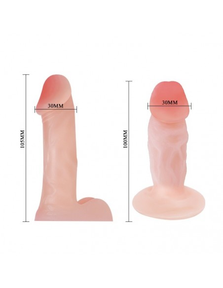 Dildo Na Pasku Baile - Jessica Strap-On - Strap-ony, dilda na pasku bez wibracji - 6