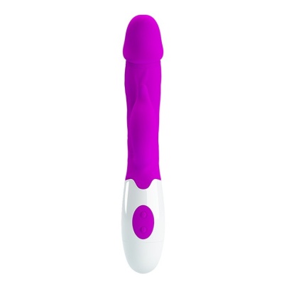Wibrator króliczek Peter z podwójnym silnikiem, 30 trybami wibracji, 19,2 cm - 1 2