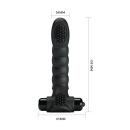 Wibrator palcowy ALEXANDER - silikon, IPX7, 10 trybów, 9,5 cm - 5