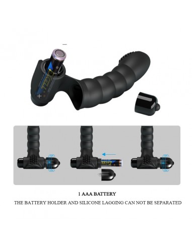 Wibrująca nakładka na palec ALEXANDER 10 function vibrations - Nakładki na palce - 7