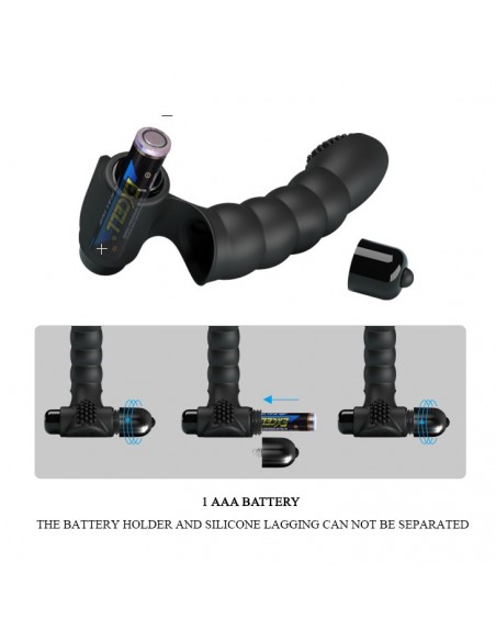 Wibrująca nakładka na palec ALEXANDER 10 function vibrations - Nakładki na palce - 7