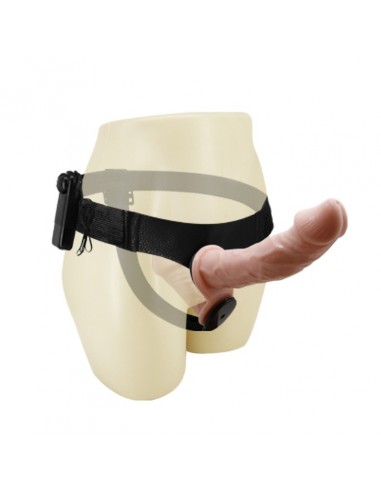 Wibrujący Strapon Baile - Ultra Passionate Harness Dual-Motor - Strap-ony, dilda na pasku z wibracją - 3