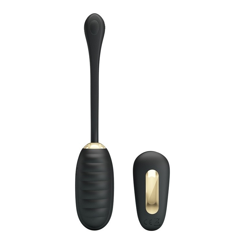 Wibrator Doreen Egg Royal Pleasure z pilotem, 12 trybów, 18 cm - 1