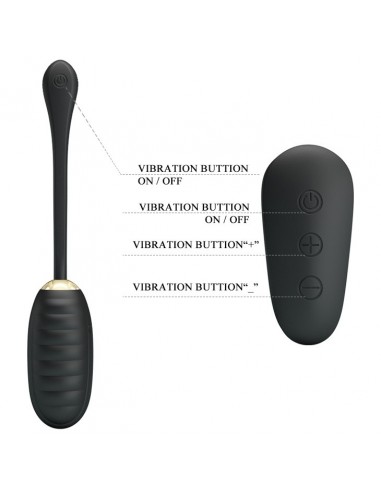 Luksusowy Bezprzewodowy Wibrator Jajeczko Doreen Egg Royal Pleasure - Kulki Gejszy i Jajeczka Wibrujące - 3