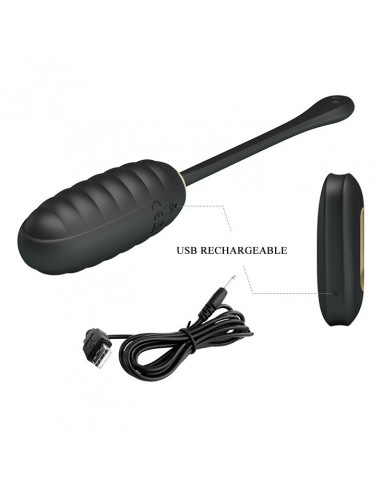 Luksusowy Bezprzewodowy Wibrator Jajeczko Doreen Egg Royal Pleasure - Kulki Gejszy i Jajeczka Wibrujące - 4