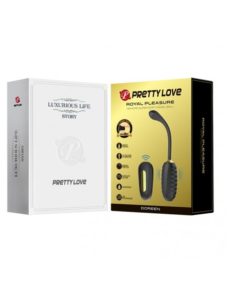 Luksusowy Bezprzewodowy Wibrator Jajeczko Doreen Egg Royal Pleasure - Kulki Gejszy i Jajeczka Wibrujące - 6