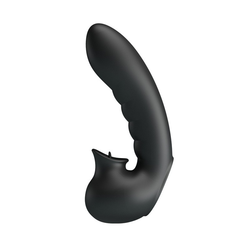 Wibrujący rękaw na palec Hobgoblin 12,5 cm z podwójną stymulacją - 2