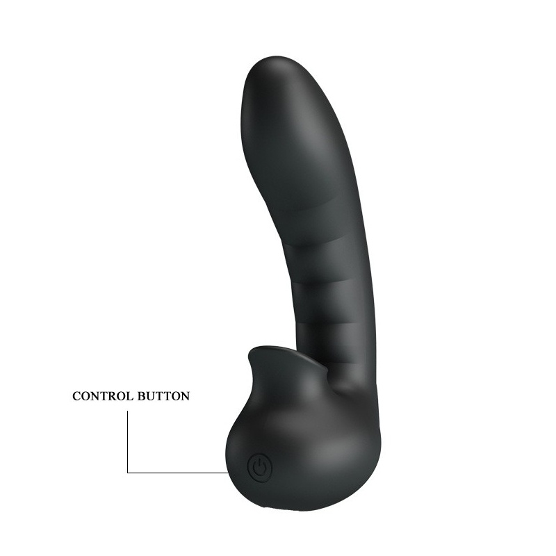 Wibrujący rękaw na palec Hobgoblin 12,5 cm z podwójną stymulacją - 5