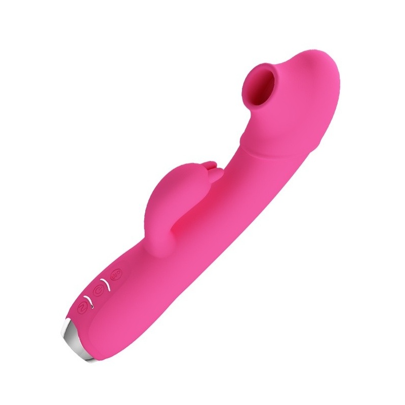 Wibrator Regina z pulsacją i stymulacją łechtaczki, 20 cm - 1
