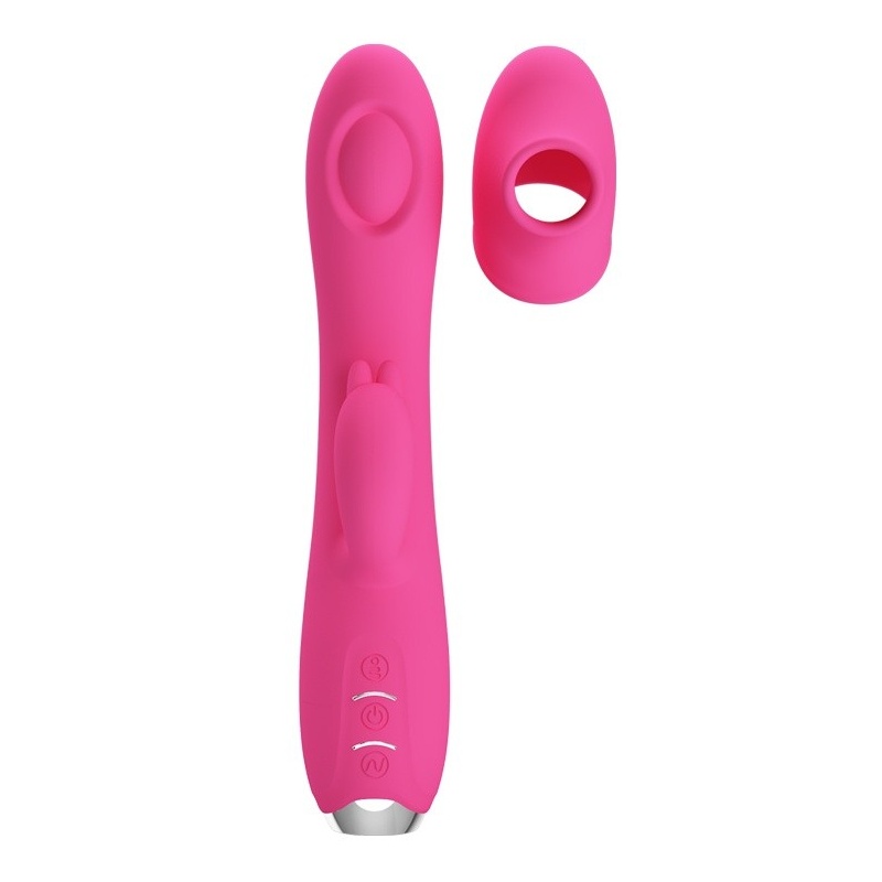 Wibrator Regina z pulsacją i stymulacją łechtaczki, 20 cm - 3