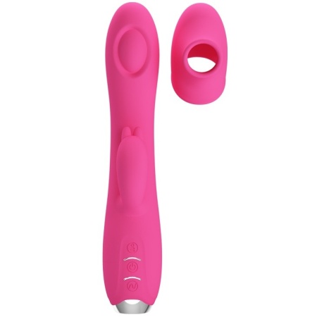 Wibrator Regina z pulsacją i stymulacją łechtaczki, 20 cm - 3
