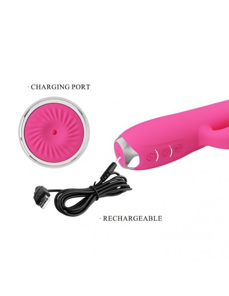 Wibrator króliczek REGINA Pink - Wibratory Króliczki - 6