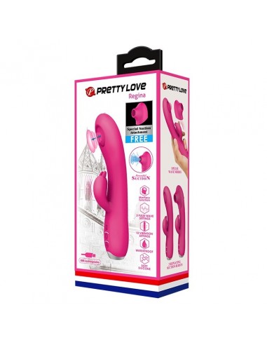 Wibrator króliczek REGINA Pink - Wibratory Króliczki - 7