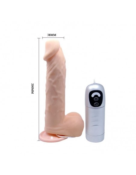 Realistyczny wibrator CYBERSKÓRA PRETTY LOVE - CAESAR TREASURE 7 FUNCTIONS - Wibratory z cyberskóry - 4