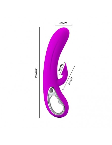 Wibrator króliczek NICOLA 12 FUNCTION SUCKING AND VIBRATING - Wibratory Króliczki - 4