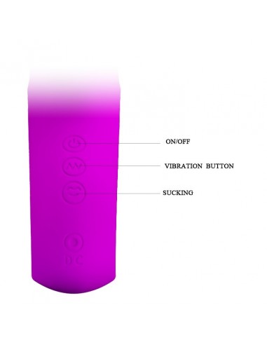 Wibrator króliczek NICOLA 12 FUNCTION SUCKING AND VIBRATING - Wibratory Króliczki - 5