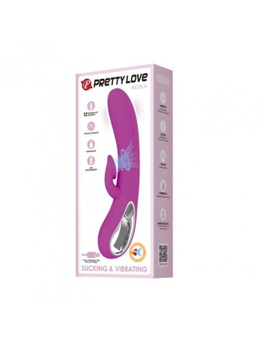 Wibrator króliczek NICOLA 12 FUNCTION SUCKING AND VIBRATING - Wibratory Króliczki - 7