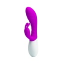 Wibrator Master Flirtation 7 trybów ze stymulacją punktu G i łechtaczki, 20 cm - 1