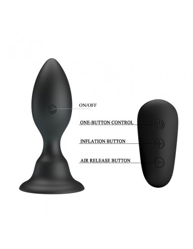 Wibrujący korek analny MR PLAY - VIBRATING ANAL PLUG - Kulki i korki analne wibrujące - 4