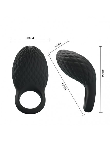 Pierścien erekcyjny wibrujący HELOISE 7 function vibrations - Pierścienie erekcyjne wibrujące - 5