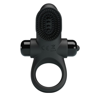 Wibrujący pierścień na penisa Vibrant Penis Ring II z 10 trybami wibracji, 65 x 86 mm - 1 2