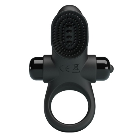 Wibrujący pierścień na penisa Vibrant Penis Ring II z 10 trybami wibracji, 65 x 86 mm - 2
