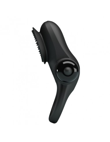 Pierścien erekcyjny wibrujący II Czarny - Pierścienie erekcyjne wibrujące - 3