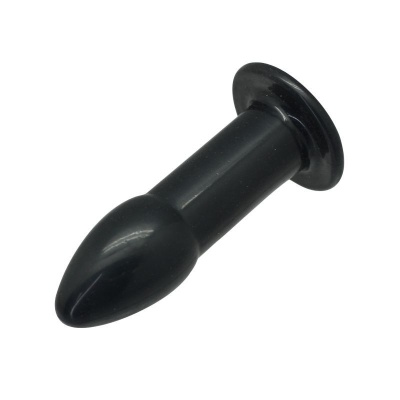Wtyczka analna Timeless Anal Trainer XS (8,5 cm, 2,4 cm średnicy) - czarna - 1 2
