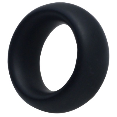 Silikonowy pierścień na penisa Timeless Cock Ring XS (średnica 3 cm, czarny) - 1