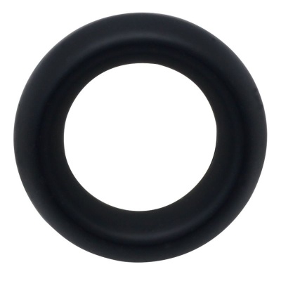 Silikonowy pierścień na penisa Timeless Cock Ring XS (średnica 3 cm, czarny) - 1 2